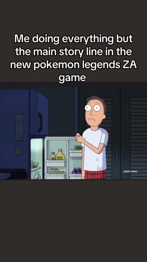 Doing anything but the main story line in pokemon Z-