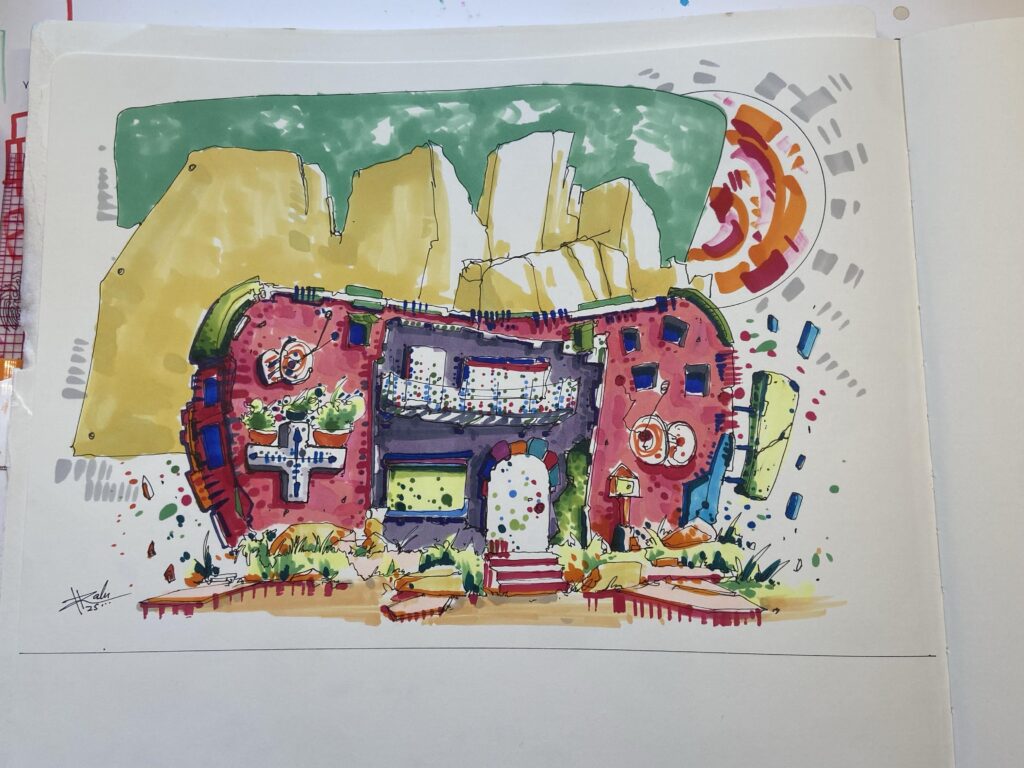 Switch house sketch thanks for viewing!