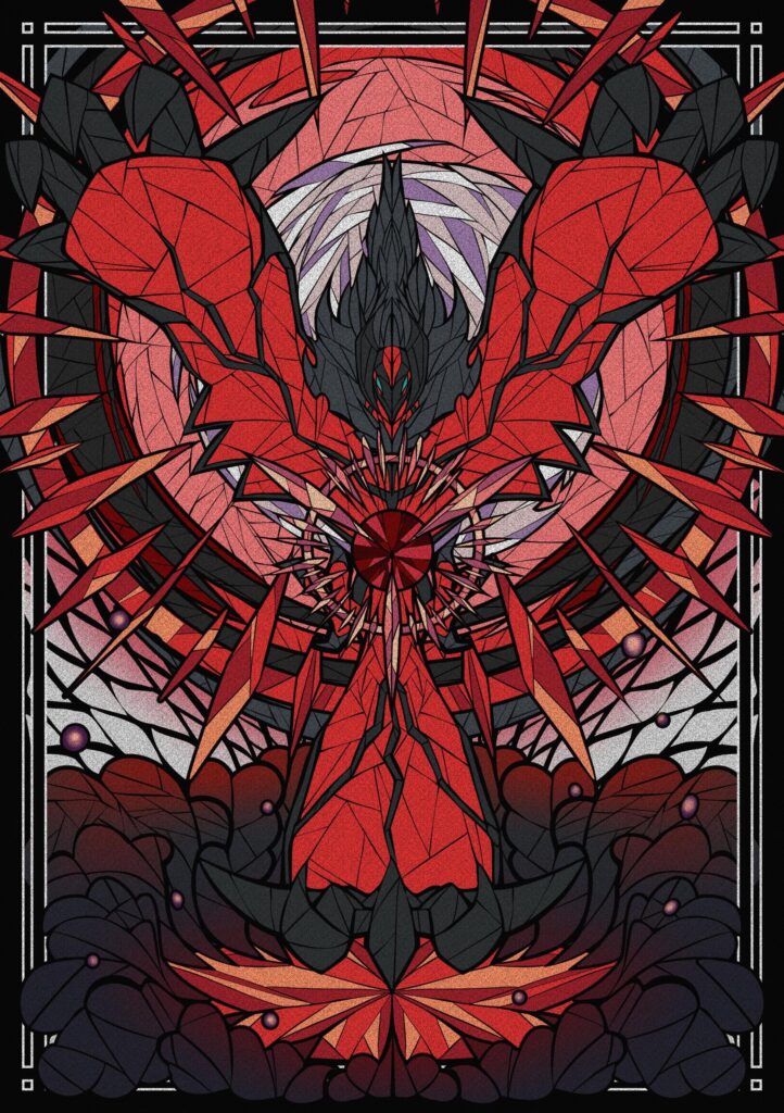 [OC] Yveltal Mosaic