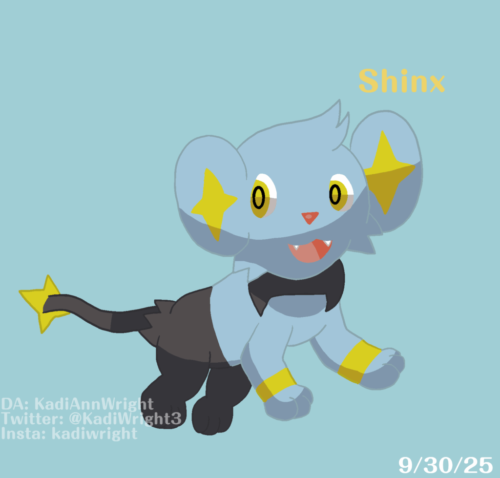 Shinx! (Art by me)