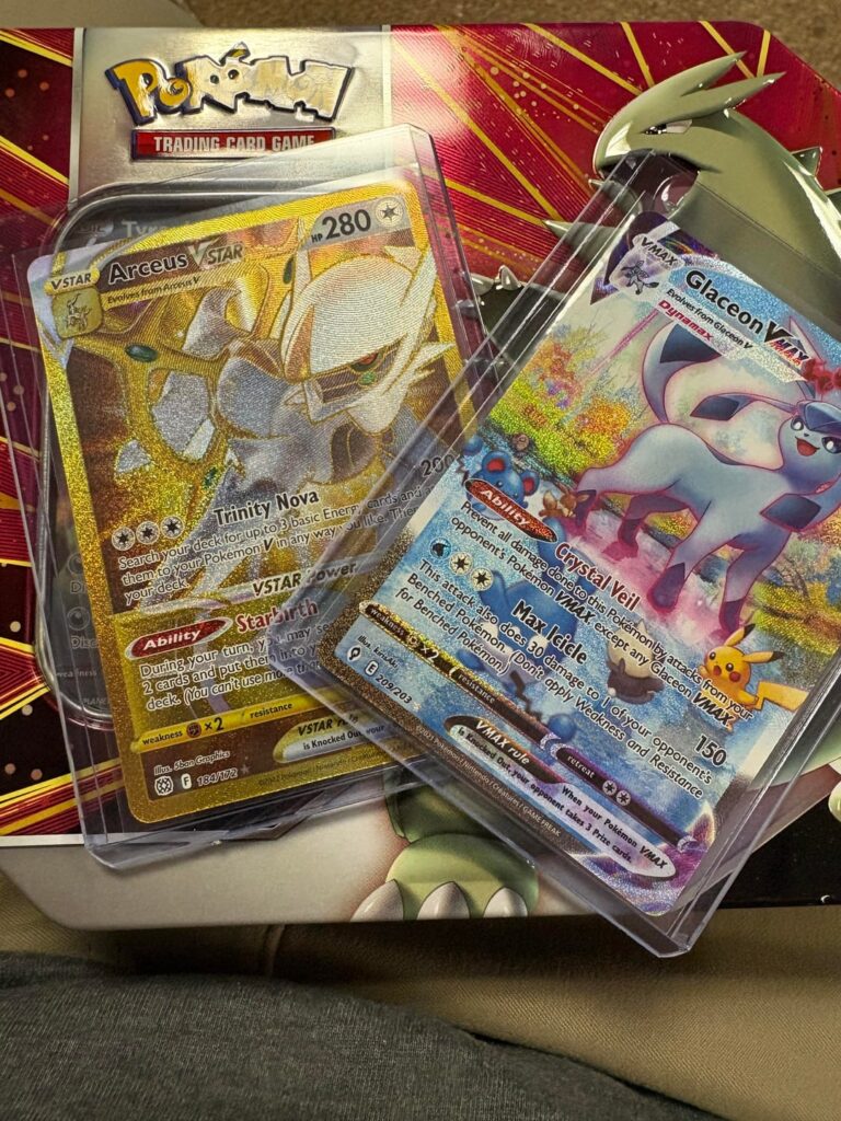 I’m on absolute fire right now. Pulls from a 30$ Walmart Strikers Tin.