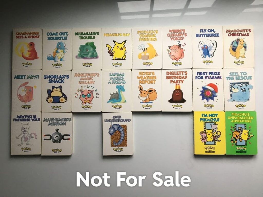 ISO: “Pokemon Tales” Books!