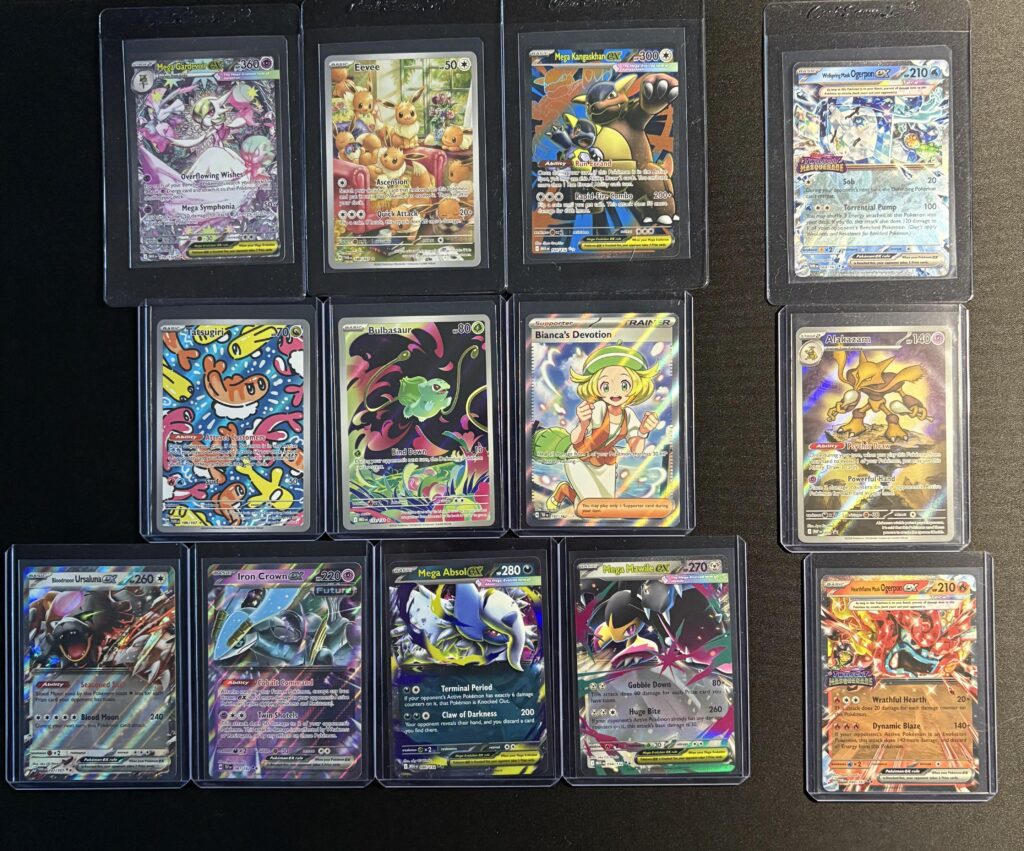 Ripped some Mega Evolutions and Twilight Masquerade packs this weekend. Couldn’t believe my luck.