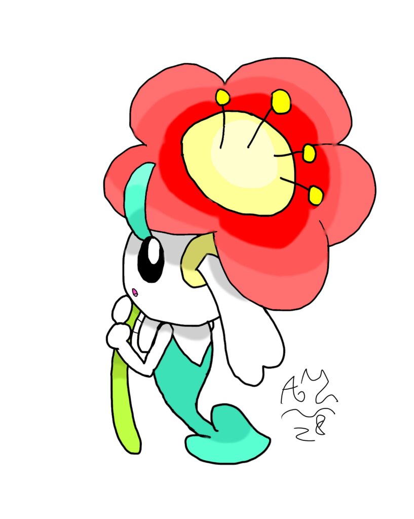 In honor of community day, I drew Floette