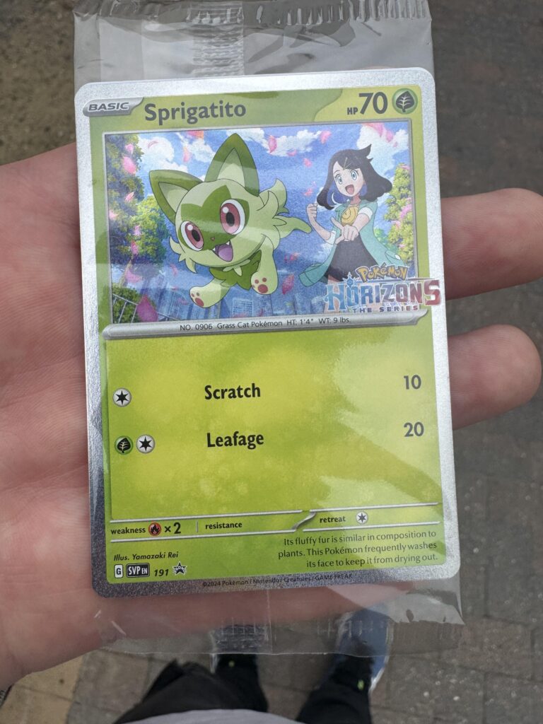 Was given this promo card instead of Yveltal promo by Rymans.