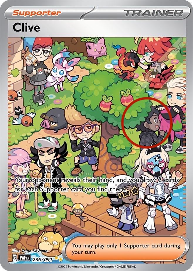 Who is this person in this card?