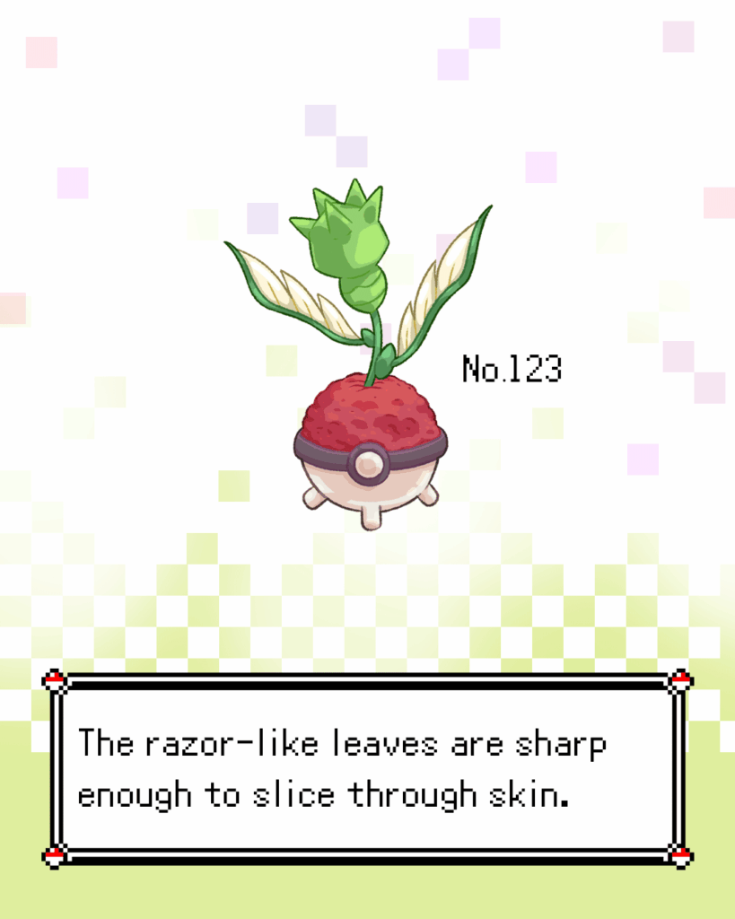 PokeGarden - From the bitten seeds something sharp has grown.