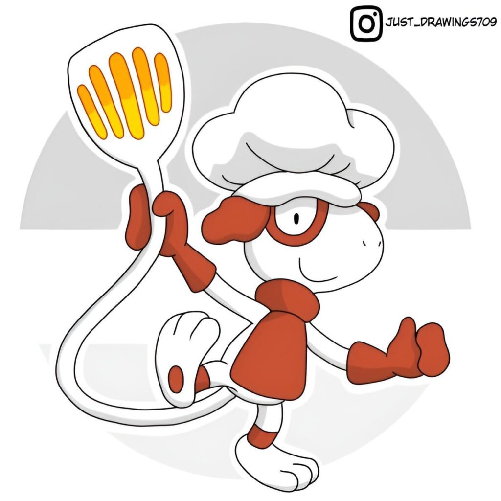 Fire Type Smeargle