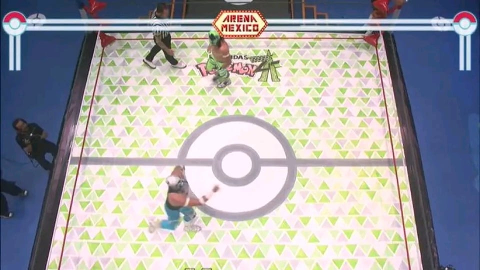 Mexican wrestling promotion cmll special pokemon leyends themed event