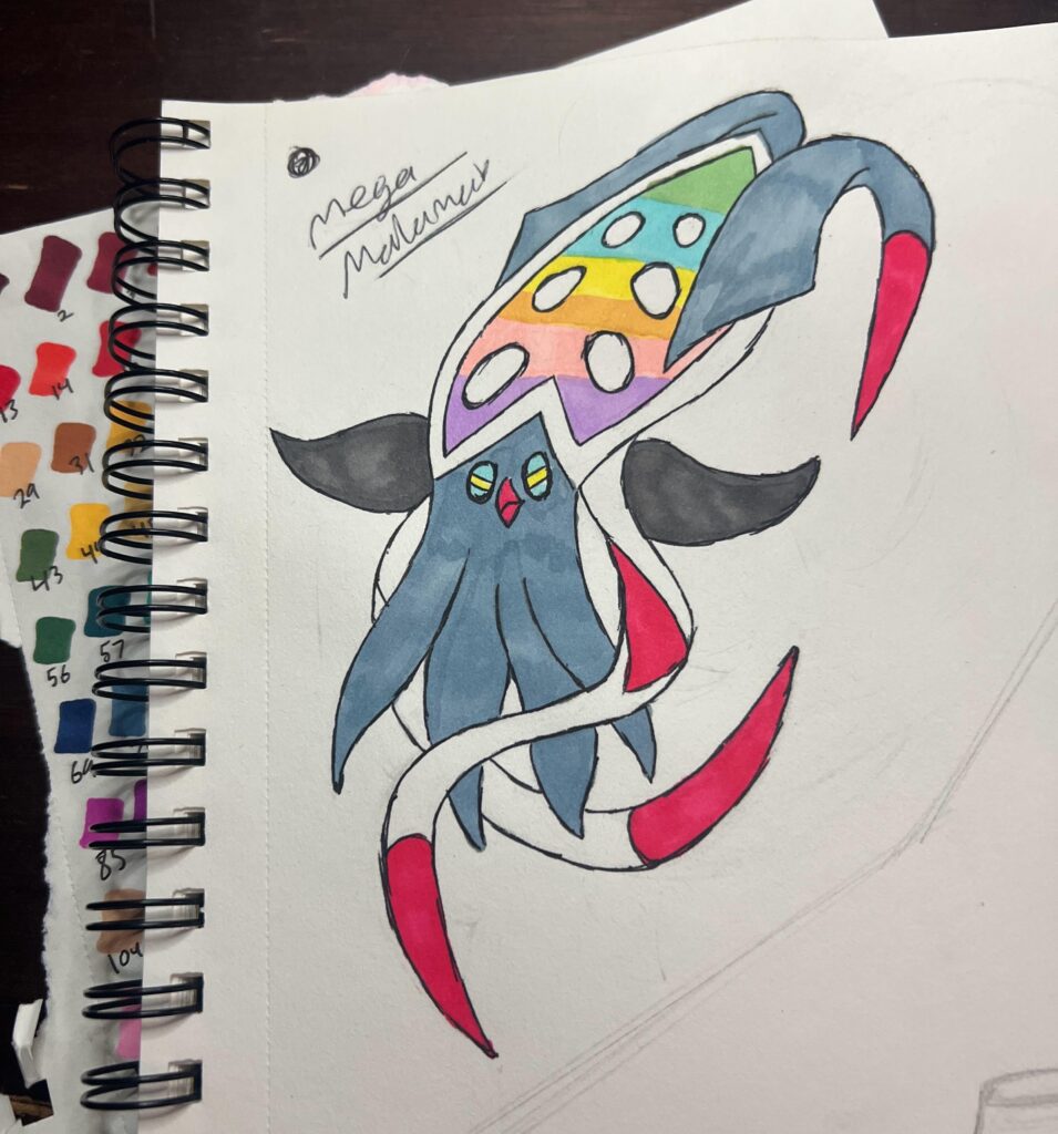 My take on Mega Malamar [OC]