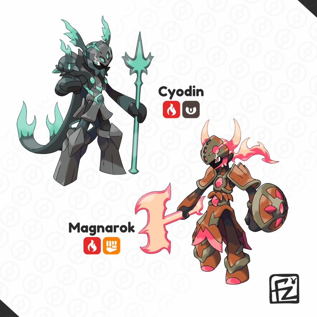 New Charcadet evolutions 🪓🛡️