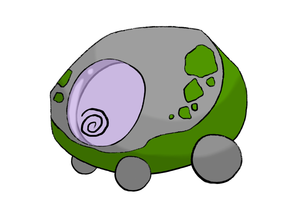 024 Pebaddle the Guide Pokémon, Rock/Psychic, 1st stage