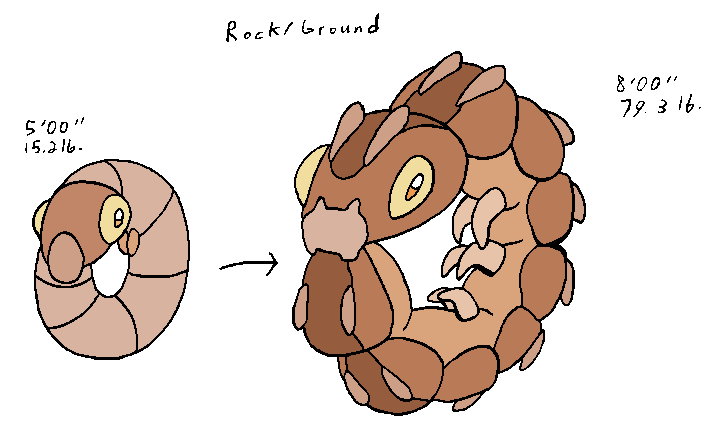 Wheel Worm Fakemon