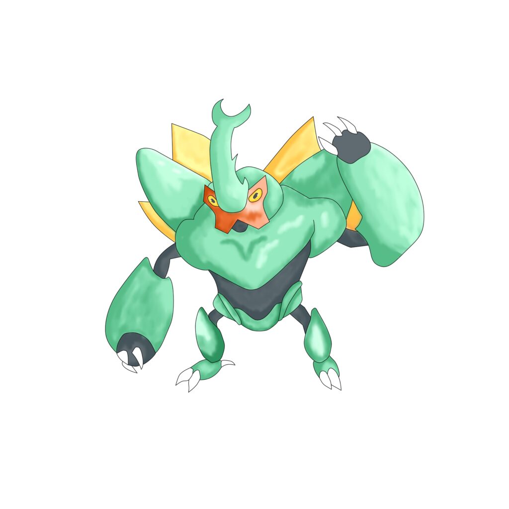 HERCULASH BUG/FIGHTING TYPE