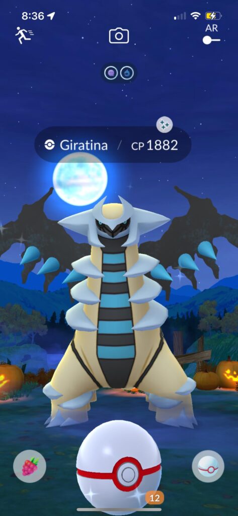 Shiny Giratina!!