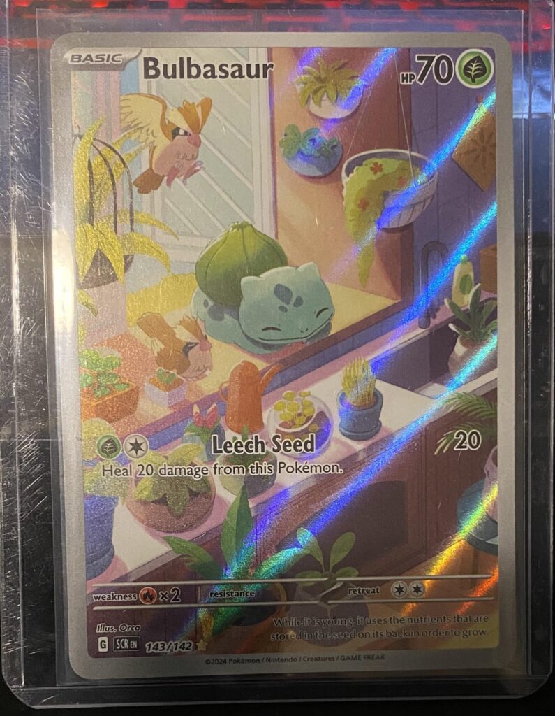 My daughter opened her first ever pack