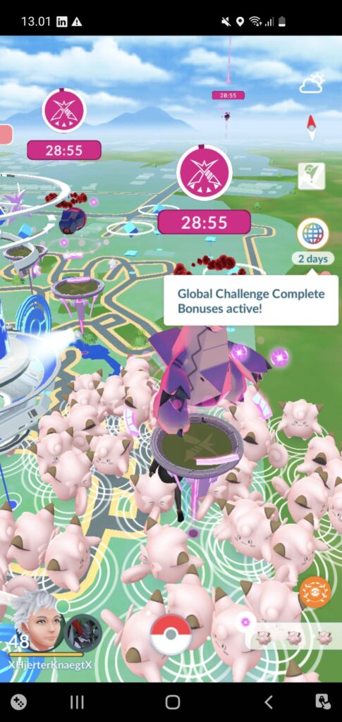 Clefairy event in Japan.