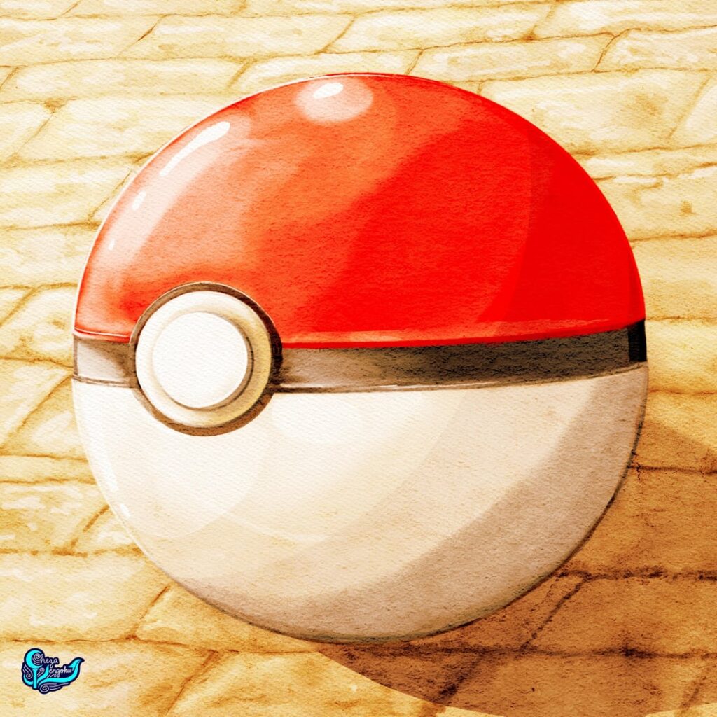 My latest poke art (OC) 💙