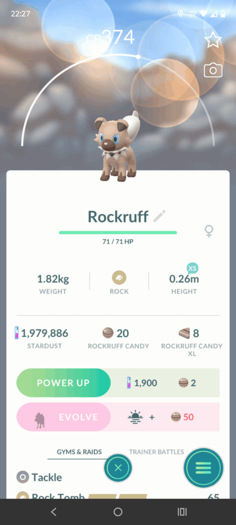 Genuinely curious as to how rare it is to get a rockruff with the dusk evolution requirement. Especially considering how many it took