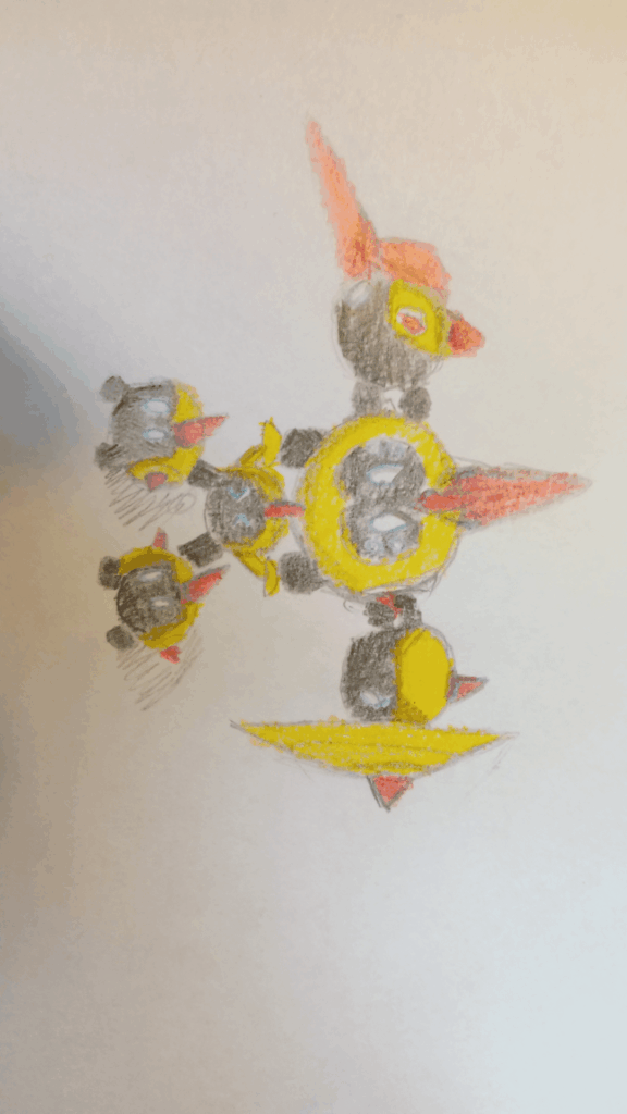 Mega falinks drawing