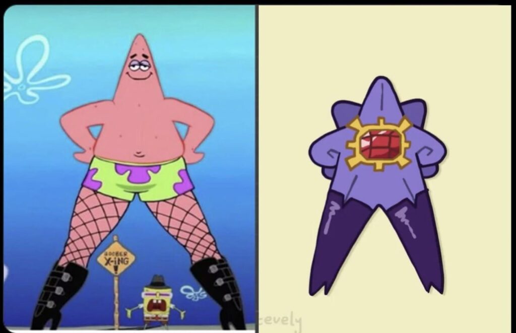 Mega Starmie? No, this is Patrick!