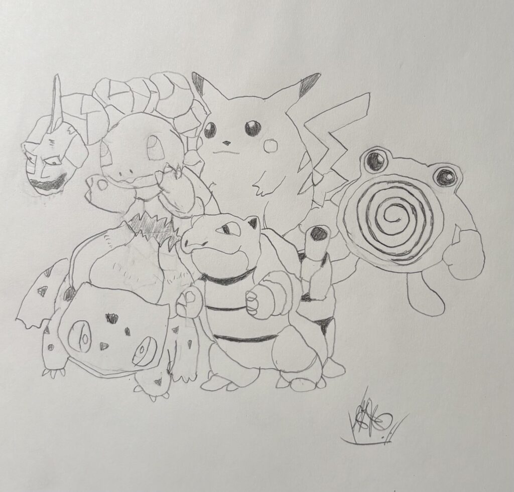 Here’s a sketch poster I did