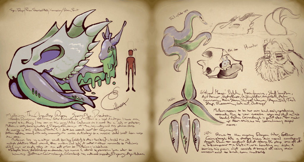 [OC] Goodra Divergent / Father Cairnslough