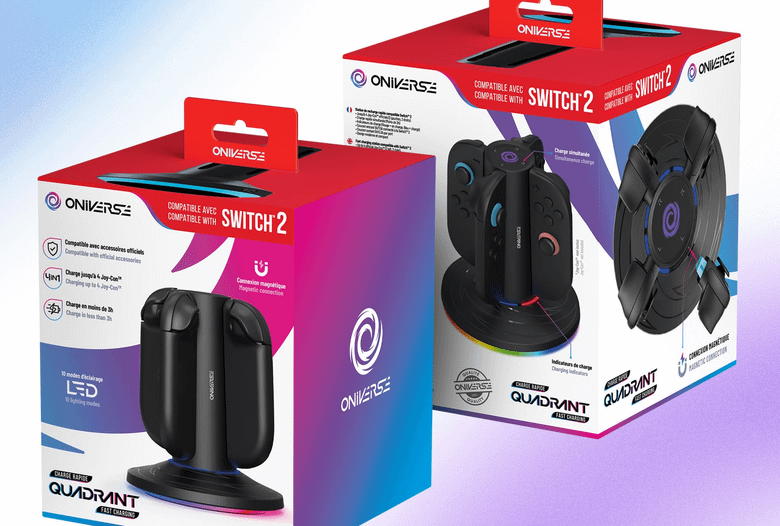 Oniverse Introduces Nintendo Switch 2 Accessories Lineup