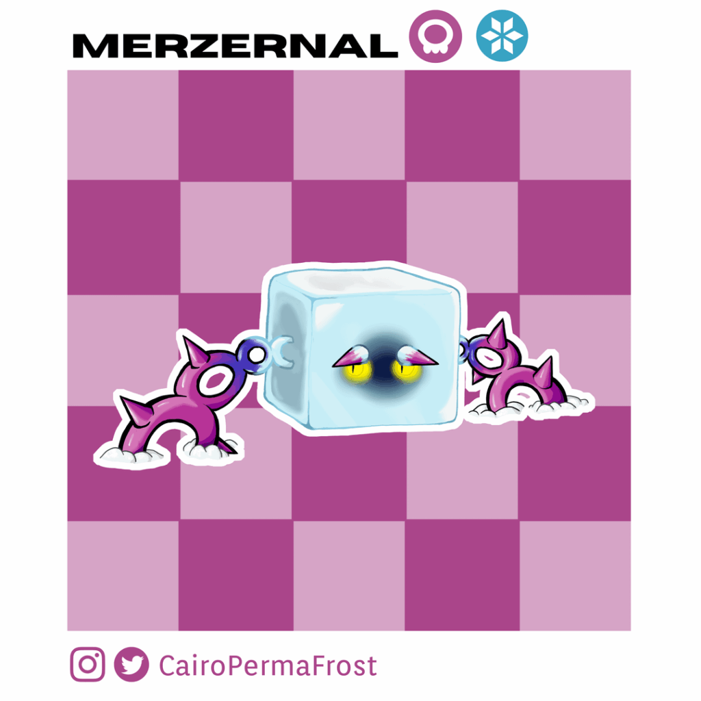 Merzernal - frozen virus pokemon
