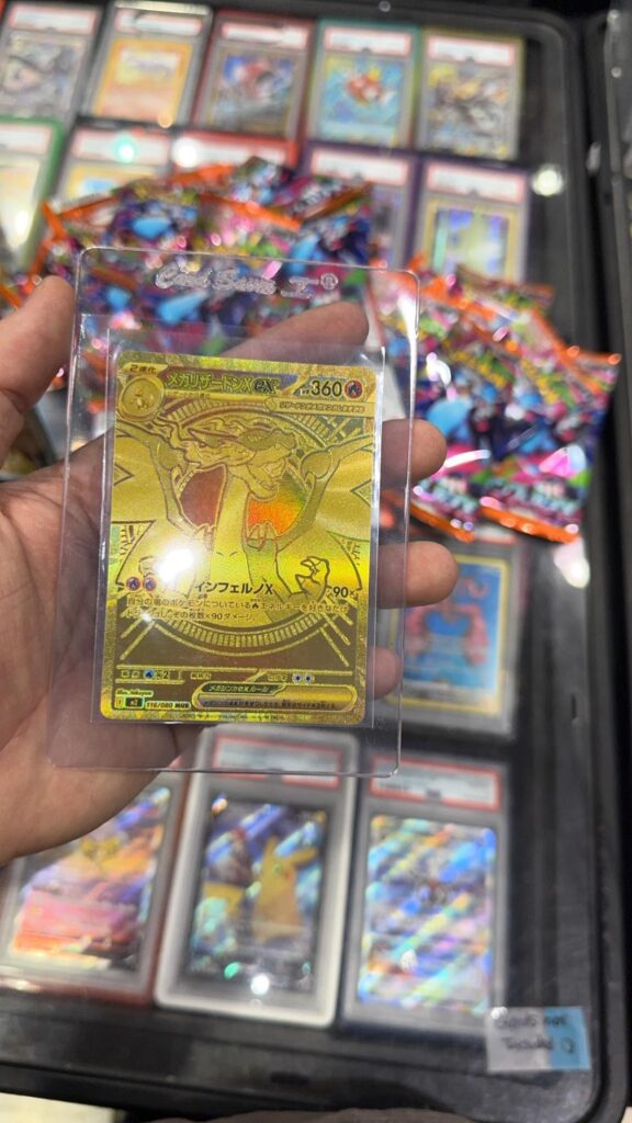 Was at a card show today, vendor had one box of Inferno X left, told me the Gold Charizard was in it… Guess he was right
