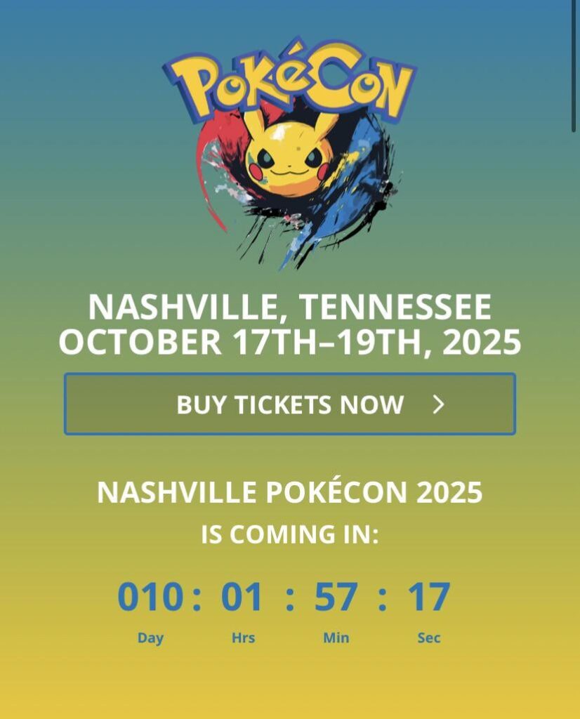 Pokécon Nashville??