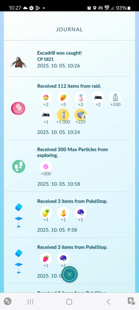 Did Mega Lucario raid, received Excadrill encounter