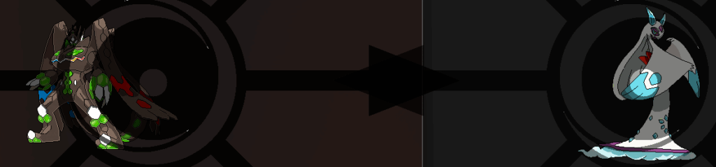 Zygarde 100% and Mega Froslass Sprite Static :3