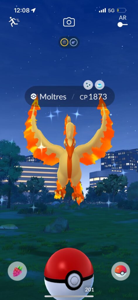 A little luck on my side