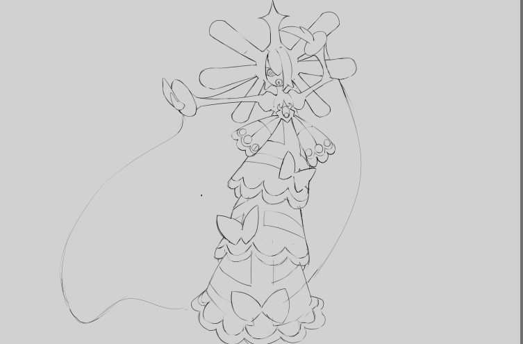 Mega Gothitelle Concept for my fanmade region