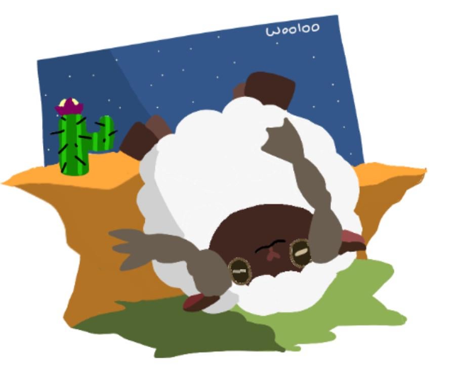 Quick piece of wooloo i did in my free time