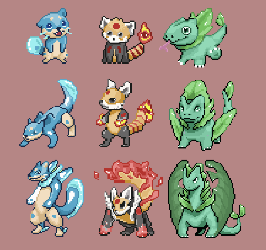 My starters from my future region