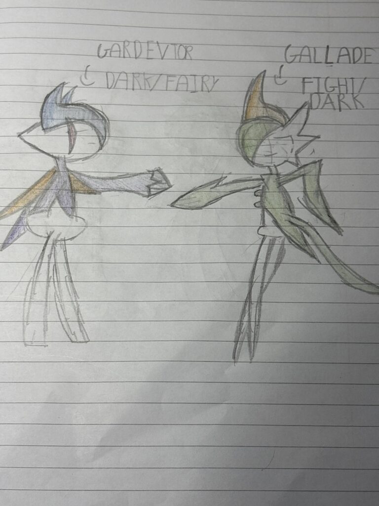 Regional variants of gardevoir and gallade