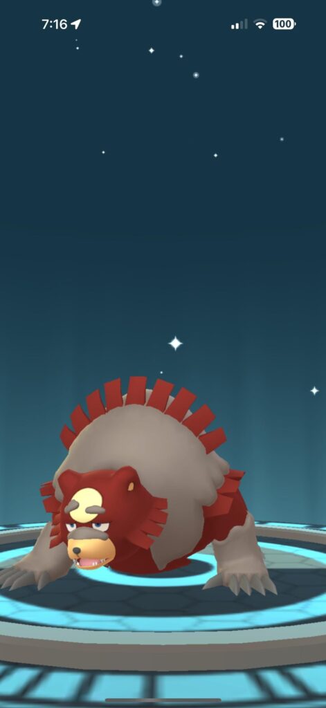 PSA - evolve your Ursaring -> Ursaluna today [full moon] 🌕