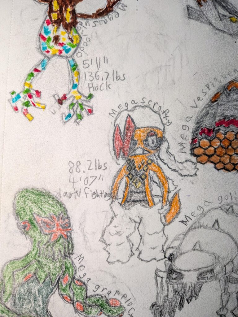 Creating a mega evolution every day until Pokemon legends z-a comes out - Day 10: Mega scrafty