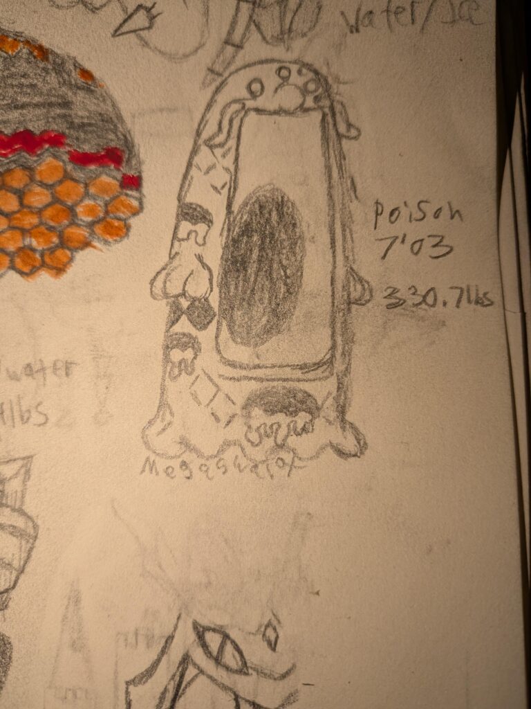 Creating a mega evolution every day until Pokemon legends z-a comes out - Day 9: Mega swalot