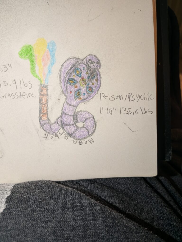 Creating a mega evolution every day until Pokemon legends z-a comes out - Day 8: Mega arbok