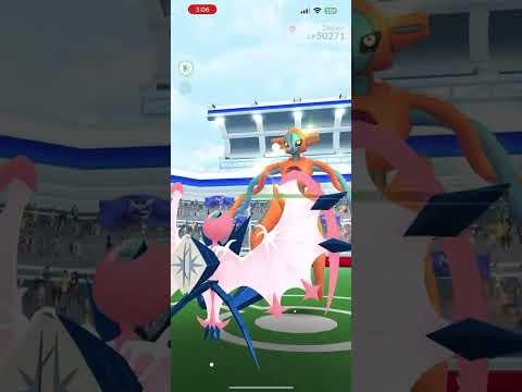 Deoxys Solo, Zen Headbutt/Thunderbolt, No Weather Boost (Windy), No Adventure Effect