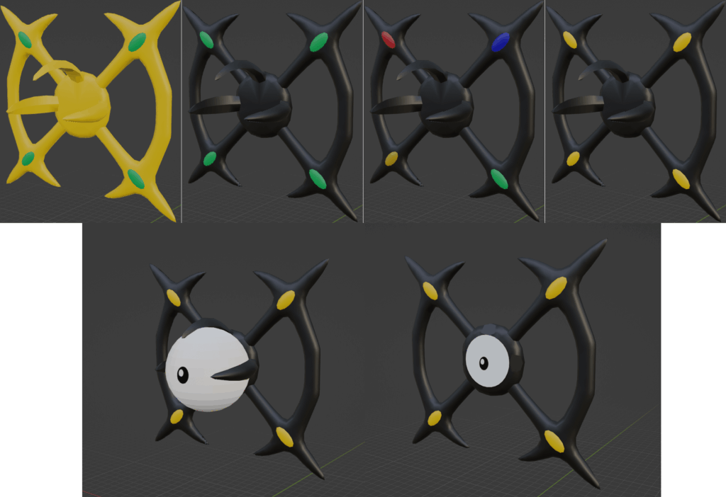 Made a concept for Mega Unown(OC)