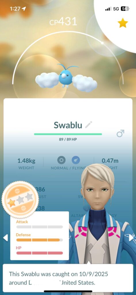 My wife didn't understand why I was happy to have caught this gem...