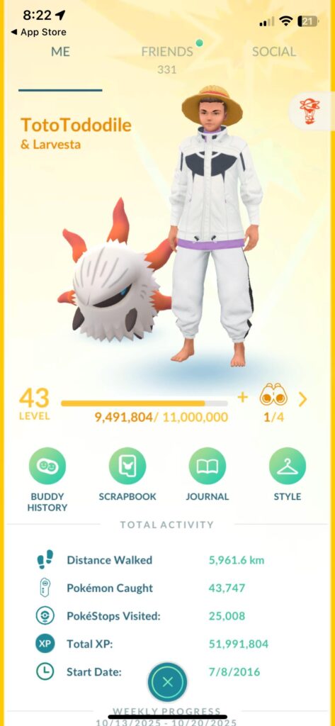 No update?Level req still there?