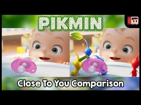 Nintendo's "Close To You" Pikmin Short Comparison