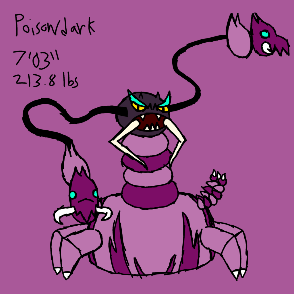 Creating a mega evolution every day until Pokemon legends z-a comes out - Day 18: Mega drapion