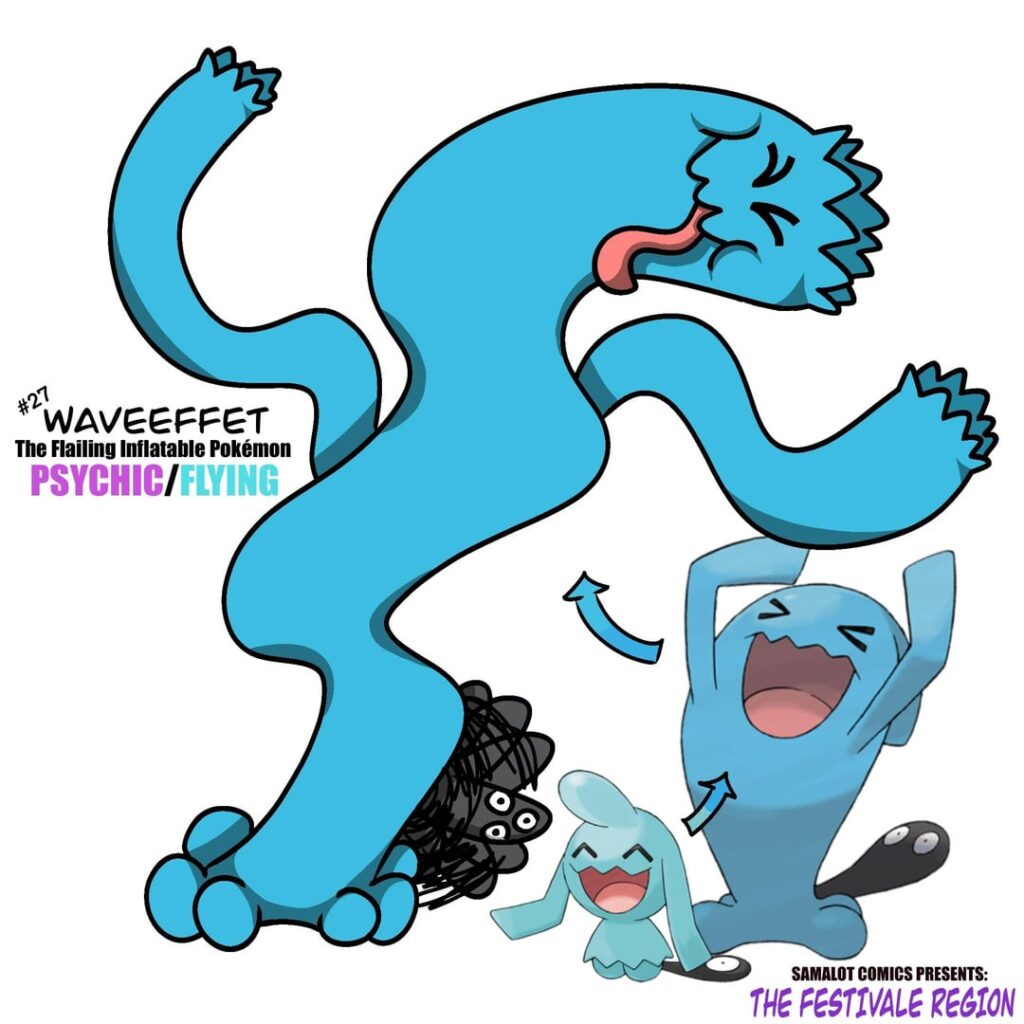 Wacky Waving Inflatable Wobbuffet Evolution!