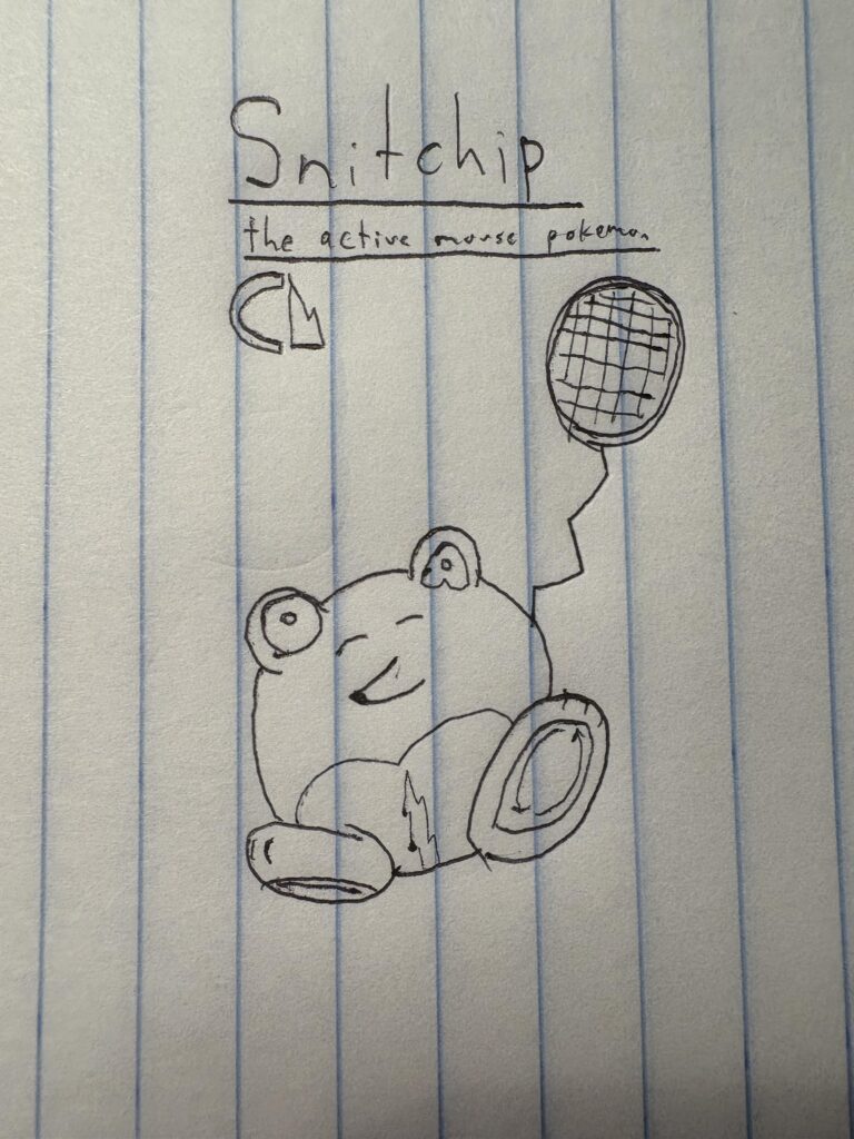 Meet Snitchip! The pika-clone of Micruwel!